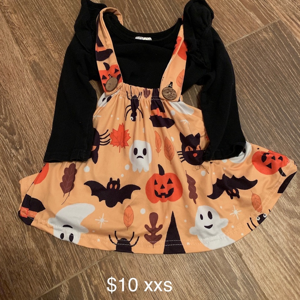 Toddler girls Halloween outfit